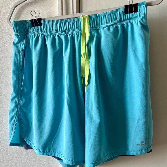 BCG Men’s Athletic Shorts Large With Built-In Boxer Liner - Picture 2 of 5